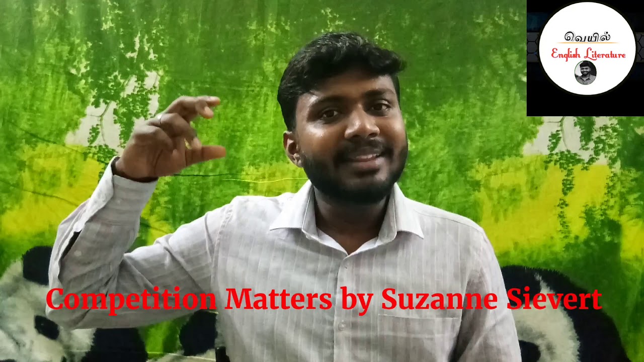 Competition Matters by Suzanne Sievert - YouTube