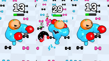 Punchy Race - Boss Fight| Walkthrough All Levels| New,Gameplay - Part 1