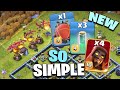 Invisible Mass DRAGON Attack!! New Update Op (BLIMP + Super WIZARD) Attack Strategy | Clash Of Clans