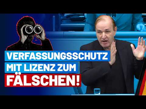 Dr. Gottfried Curio warns of a new secret police! - AfD parliamentary group in the Bundestag
