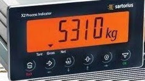 X2 process indicator#setorius intec# CONTROLLER LOAD CELL# CELIBRECTION# best