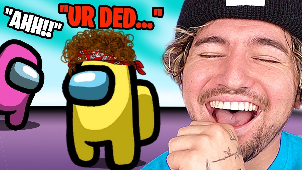 SCARING MY FRIENDS IN AMONG US! (hilarious)