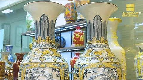 [ LỘC BÌNH PHONG THUỶ ] LỘC BÌNH MEN RẠN TỨ CẢNH ĐẮP NỔI | GỐM BÁT TRÀNG