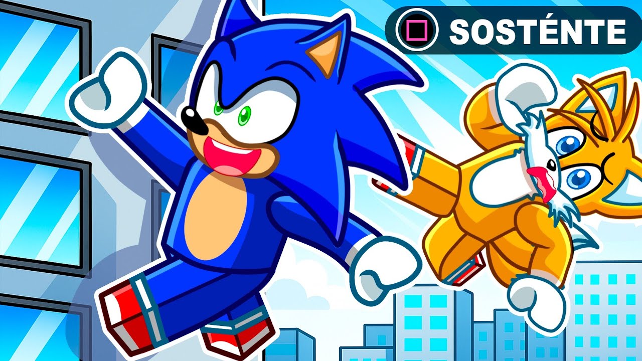 Sonic Juega Atrapa a Tu Amigo en PARKOUR Realista en Roblox!