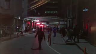 Şevket Yılmaz Hastanesinde Yangın