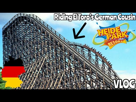 North Germany’s Largest Amusement Park! Heide Park - Soltau, Germany | VLOG [7/8/22]