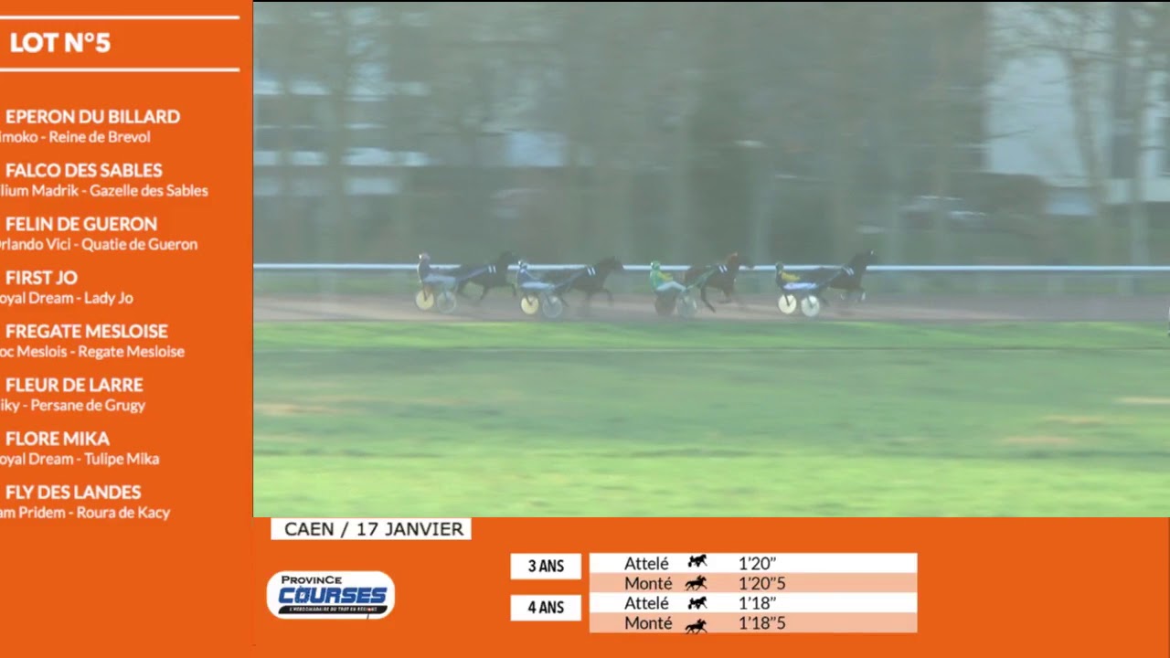Qualifications LOT 5 Caen 17 01 2018 qualifications tradução