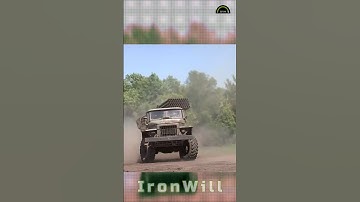 40 Rockets in 20 Seconds - Soviet Rocket Barrage ft. BM-21 Grad