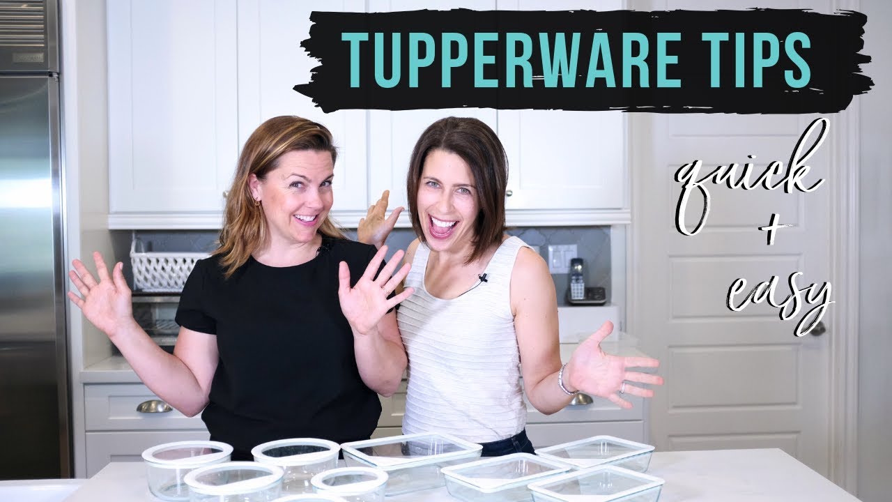Tupperware Storage Tips - YouTube
