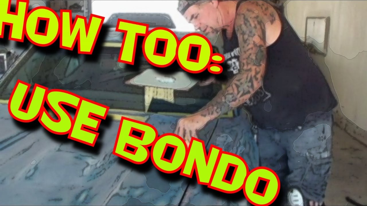 How to Bondo Video - Car Dent Repair Using a Body Filler - ABTL Auto Extras  