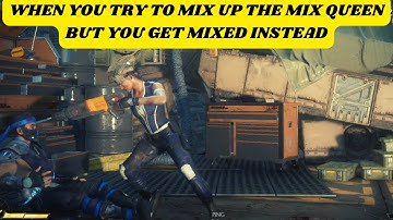 He tried to mix me...but got mixed instead. Lmao