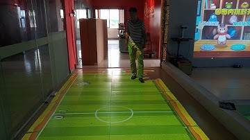 interactive floor projection AR games