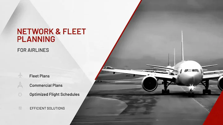 Network & Fleet Planning for Airlines