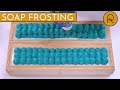 I Made Tiffany & Co. Soap - Mica Lines, Tiny Embeds, & Satisfying Frosting | Royalty Soaps