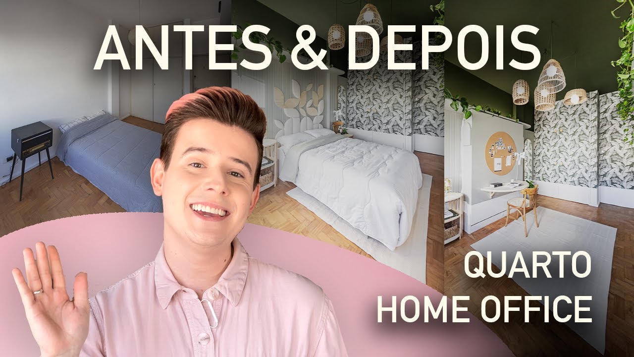 Senta que lá vem reforma | Quarto Home Office