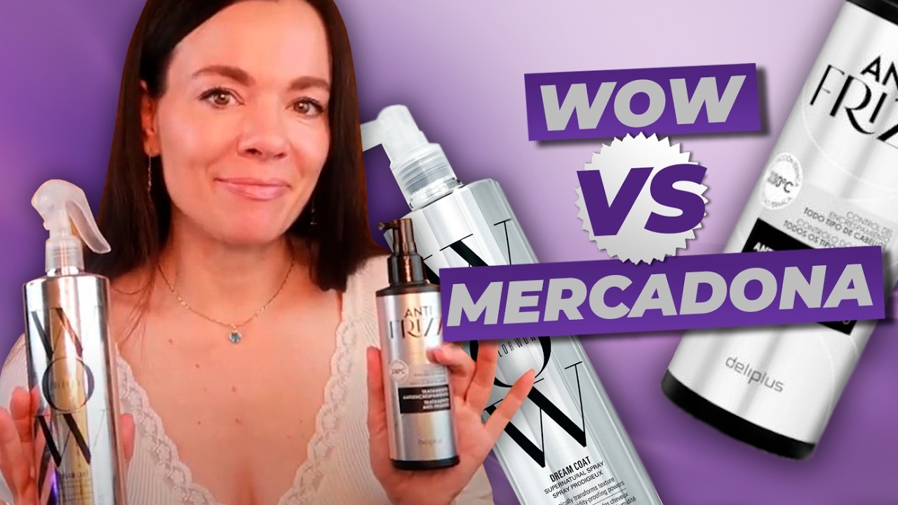 Color Wow Dream Coat vs Spray Anti Frizz de Mercadona: Analizo toda la GAMA de Color Wow 🤯
