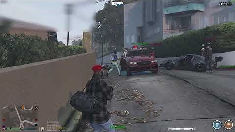 Aztecas and LFM chase enemies into an ambush Eclipse RP