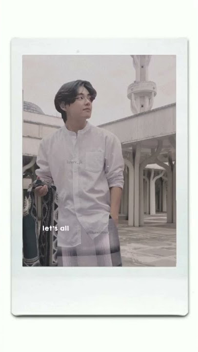 vibe sholat ied 😍 #kimtaehyung #taehyung #bts #taehyungedit #vbts #btsedits #foryou #btsnewvideo