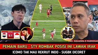 STY ROMBAK POSISI INI LAWAN IRAK • GUNAKAN JIS untuk hancurkan Mental Irak • COMO tK mau rekrut INDO