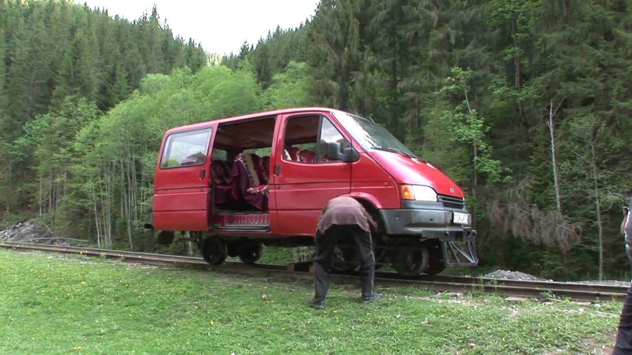 Cu drezina pe valea Vaserului - Viseu  de Sus - Maramures - Mai 2009 part. III