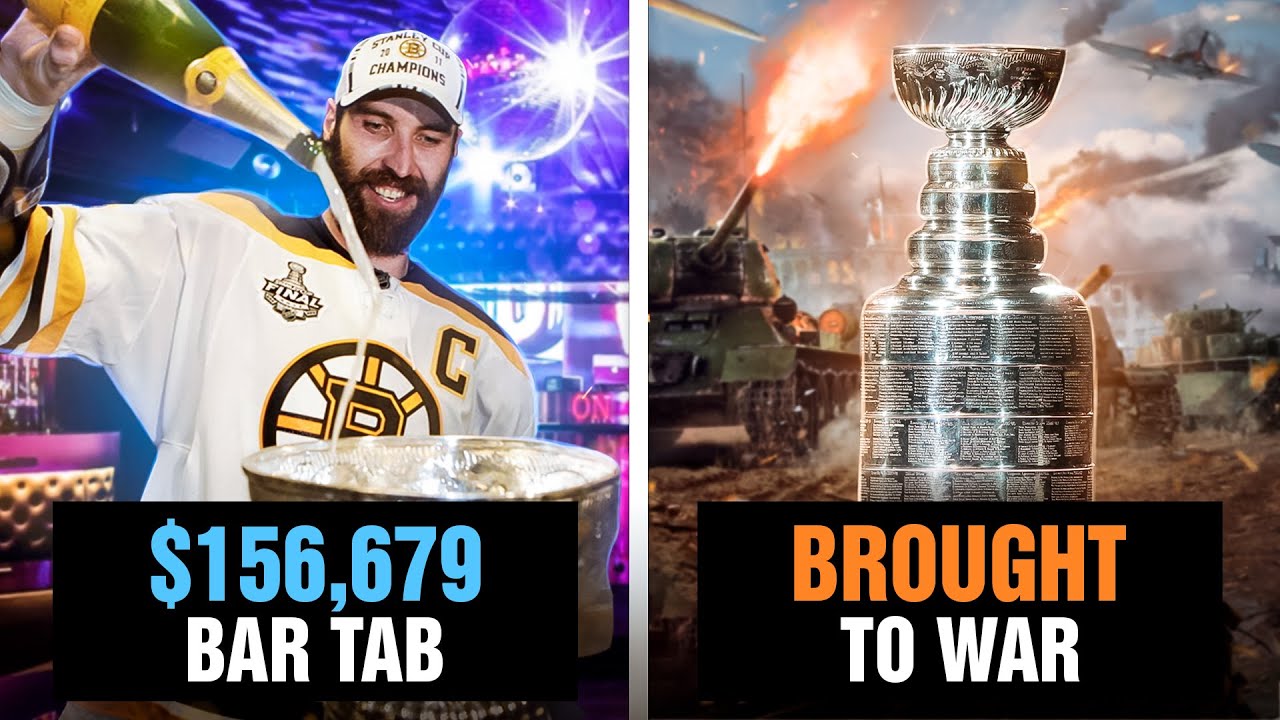 Stanley Cap Exploding Top 10 Most SHOCKING Stanley Cup Celebrations! - YouTube