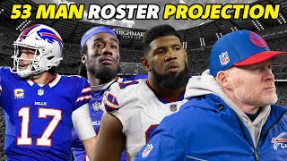 Buffalo Bills 53 man Roster Projection | Who earned their spot!