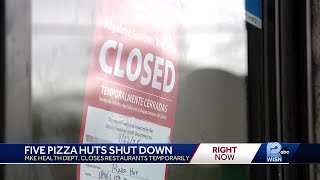 Nearly all Milwaukee Pizza Huts closed amid food license dispute