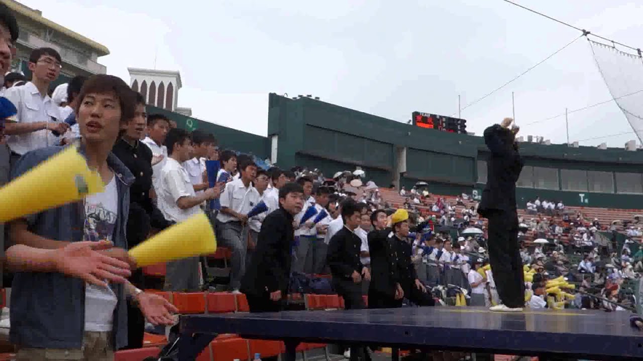 小倉高校 突撃のテーマ＆狙い撃ち(2015小倉･東筑定期戦)