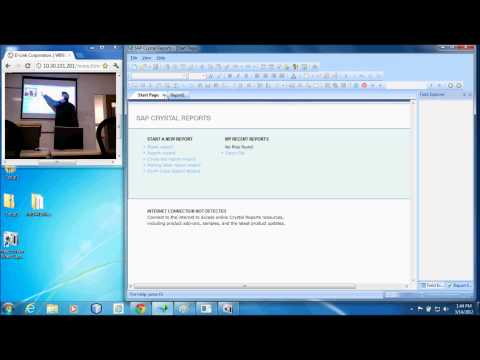 PRG 441 - Crystal Reports Introduction