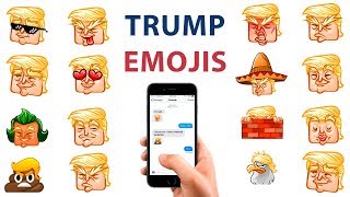 Donald Trump Emoji Keyboard for iOS & Android | Download Emoji screenshot 1