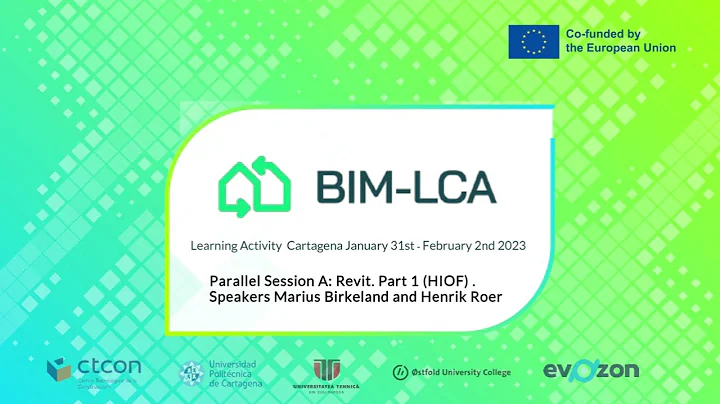 Use of Revit | BIM-LCA