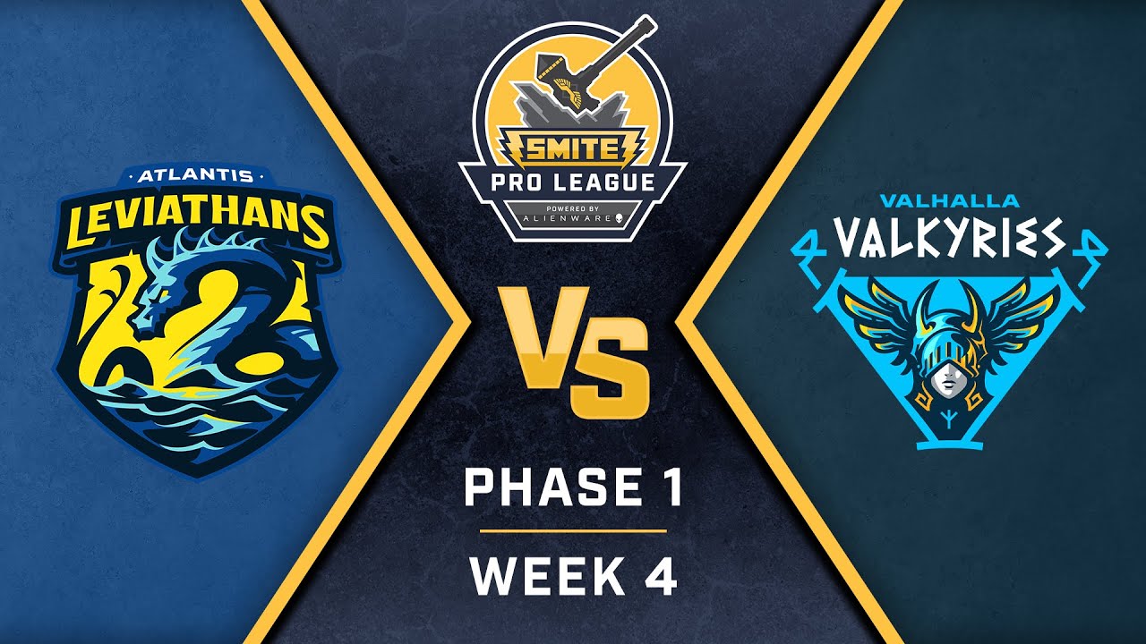 SMITE Pro League Phase 1 Week 4 Atlantis Leviathans vs Vahalla ...