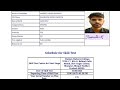 Assist sub inspector admit out mera centre dekhe kaha mila