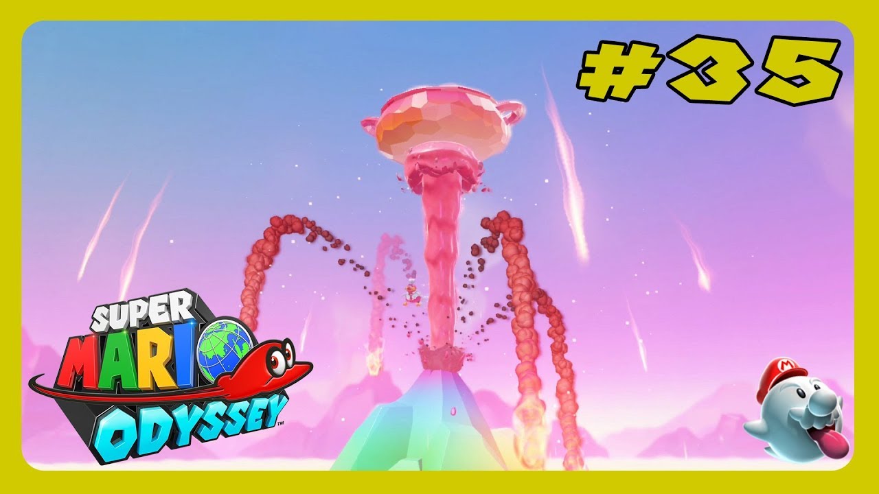 Super Mario Odyssey 35 Der Vulkan bricht aus. YouTube