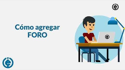 8. Agregar un Foro en MOODLE | Curso de MOODLE Básico para docentes.