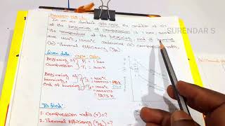Problem No.:2 | Otto Cycle | Unit-1 | BE23ME409 - Thermal Engineering | Surendar