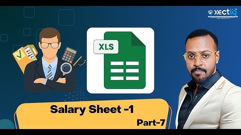 Salary Sheet in Excel - Part 1 | Payroll Calculation Step-by-Step 💼📊