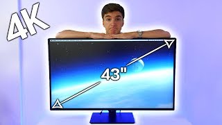 Is there such thing as too big? we're talking monitors, man. buy on
amazon (us) - http://amzn.to/2wlhkxc (international)
http://geni.us/hugel...