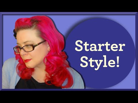 Easy Pin Up Rockabilly Vintage Hair Tutorial Esmeralda Hair Blog