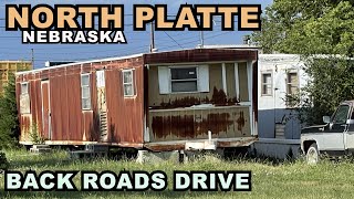 Back Roads Drive To North Platte, Nebraska  Through 10 Rural Towns