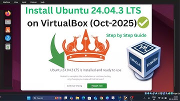 How To Install Ubuntu 24.04.3 LTS on VirtualBox in Windows 11&10 (Updated - Oct 2025✅)
