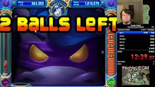 Peggle Nights Speedrun - 100% (Ultra Extreme Grand Master) - 10:31:25