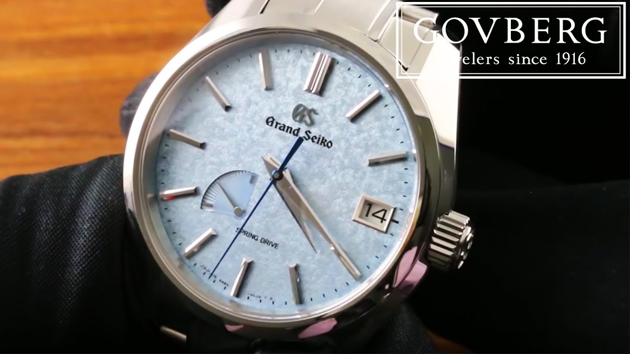 Grand Seiko Spring Drive Kira Zuri (US) Limited Edition SBGA387 Luxury  Watch Review - YouTube