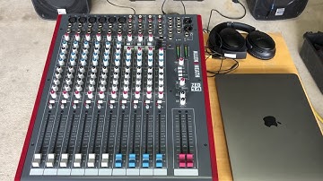 The actual set up video