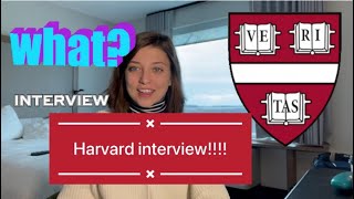 Harvard interview! The exact questions I was asked! Class of 2026?!!