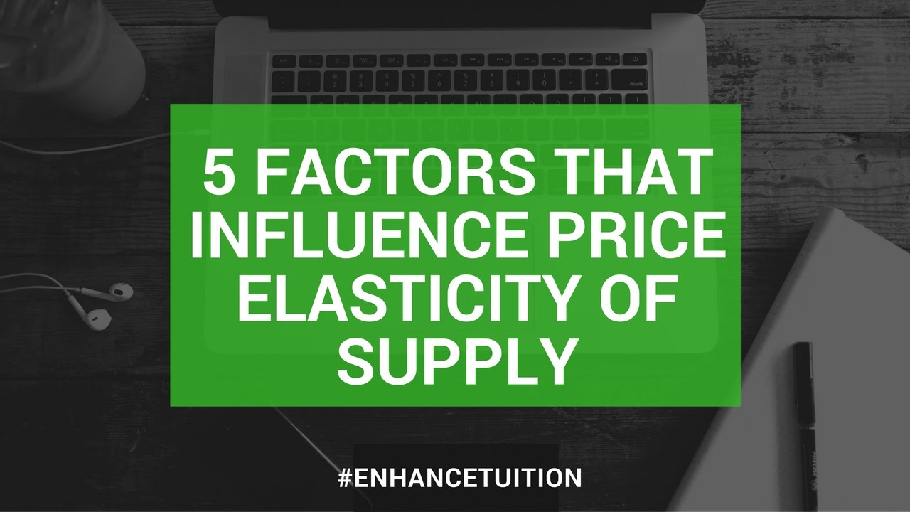 5 factors that influence price elasticity of supply - YouTube