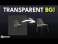 How to Render Transparent Background in Blender
