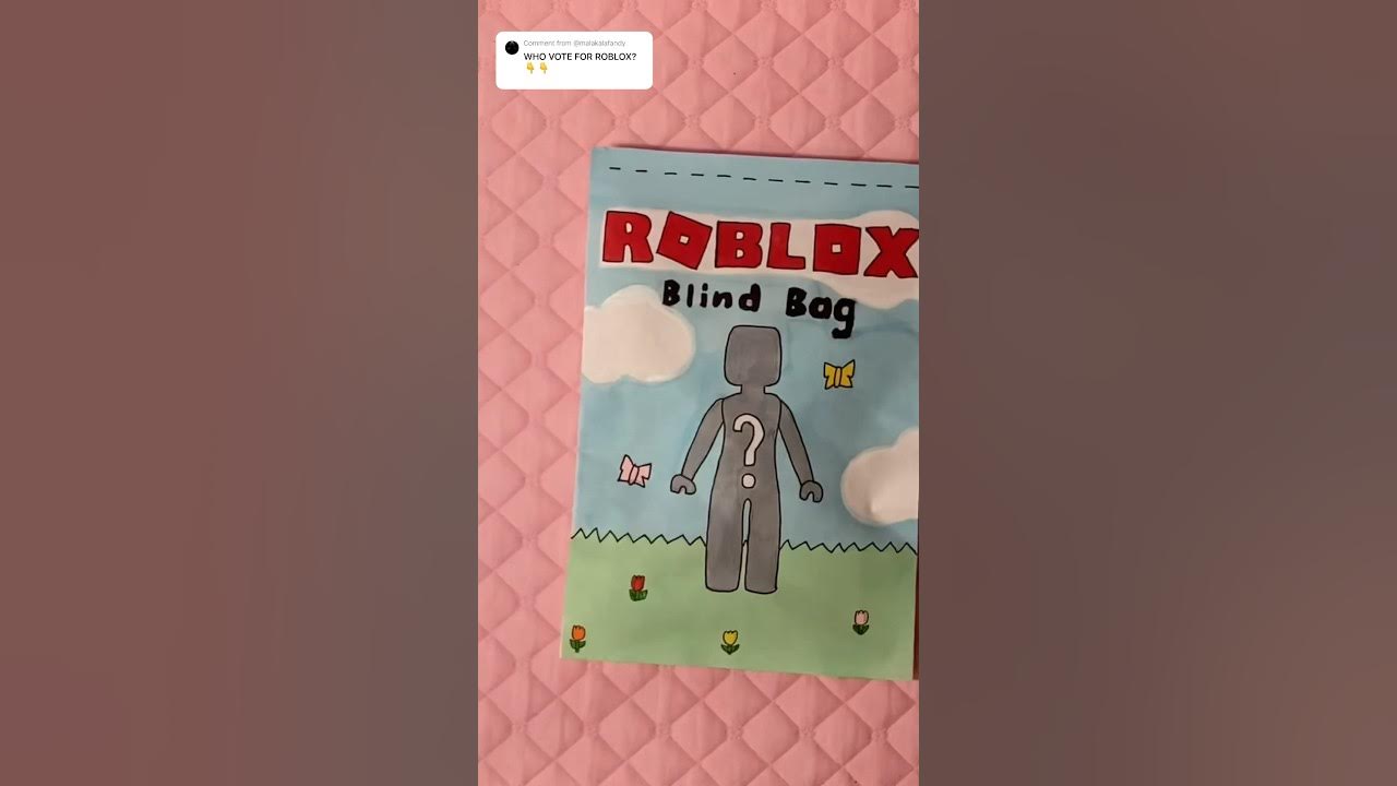 Roblox Blind Bag! #blindbag #kpop #asmr #roblox #diy #papersquishy #pa