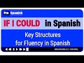 IF I COULD ... in Spanish - Easy Way to Speak Spanish Fluently
