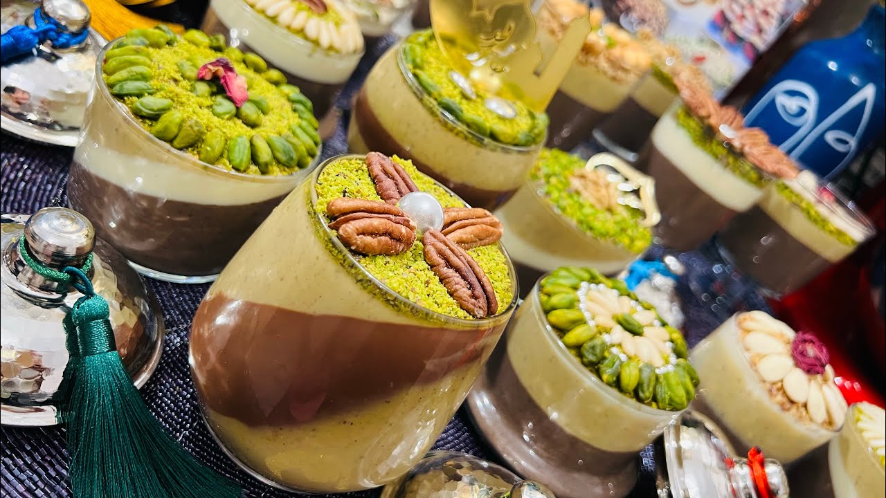 أبن عصيدة زڤوڤو و فستق زمنية و عالمية !recette INRATABLE- assida zgougou et pistache